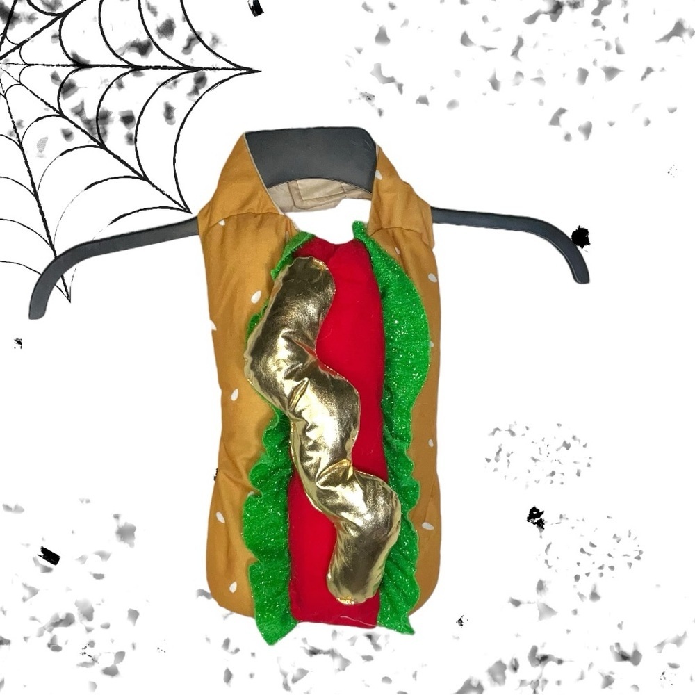 Halloween Halloweenie Hotdog Dog Pet Costume Size Small
